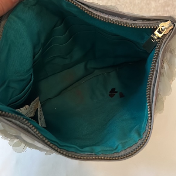 Rainbow/fluorescent Sequins Clutch from Zara - Picture 2 of 3